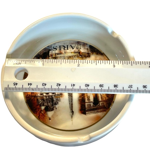 Dessapt Editions Paris Ashtray Trinket Dish Eiffel Tower & Monuments Souvenir - Picture 12 of 12